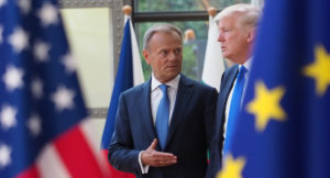 Donald trump, donald tusk, OTAN, bruxelles, Elena Blum, l’OTAN
