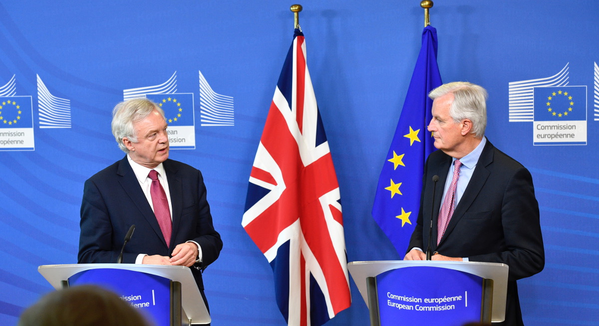 Brexit, Michel Barnier, David Davis, négociations, Elena Blum