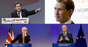 Elena Blum, Semaine, mélenchon drapeau européen, sebastian kurz